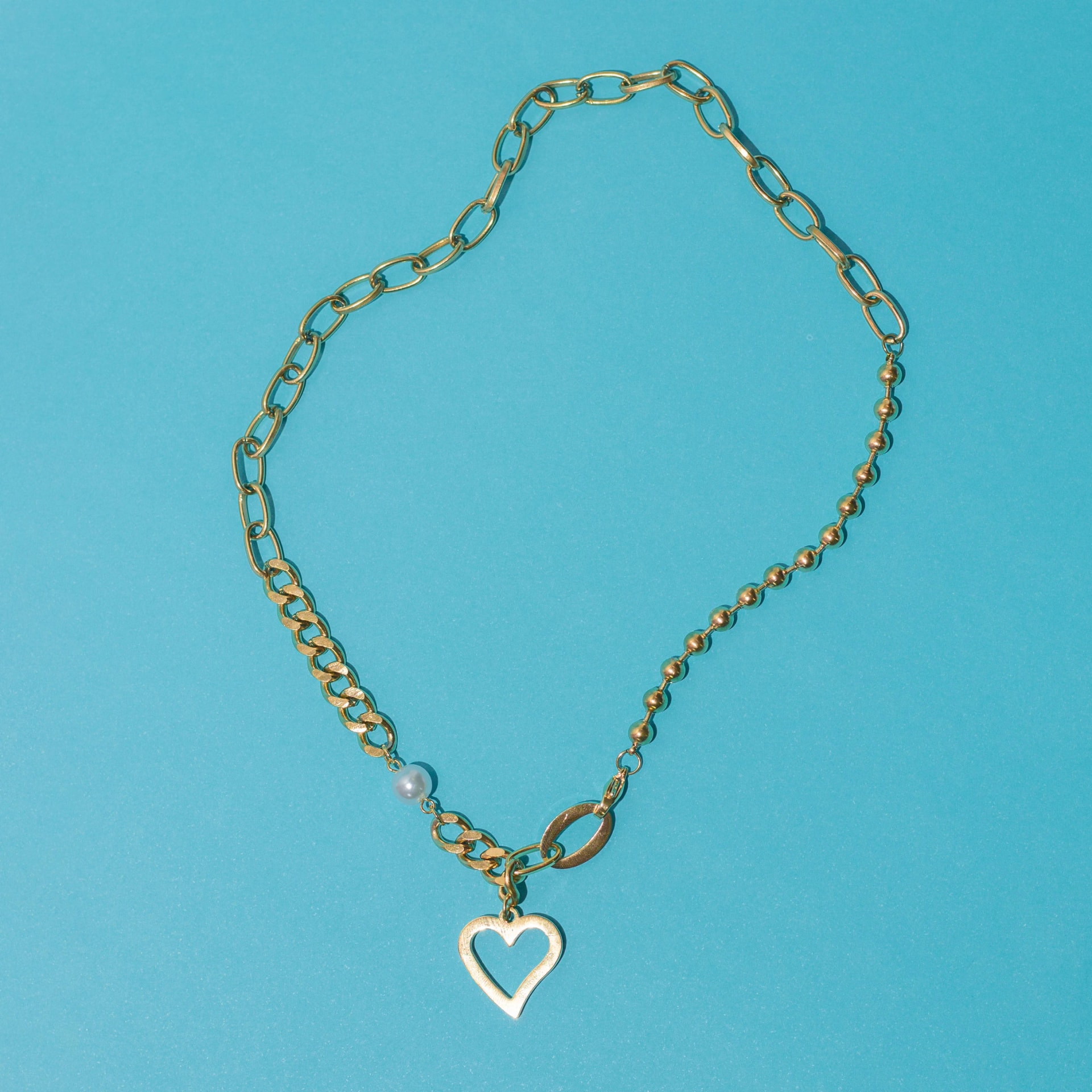 Collar Acero corazón - imagen 1
