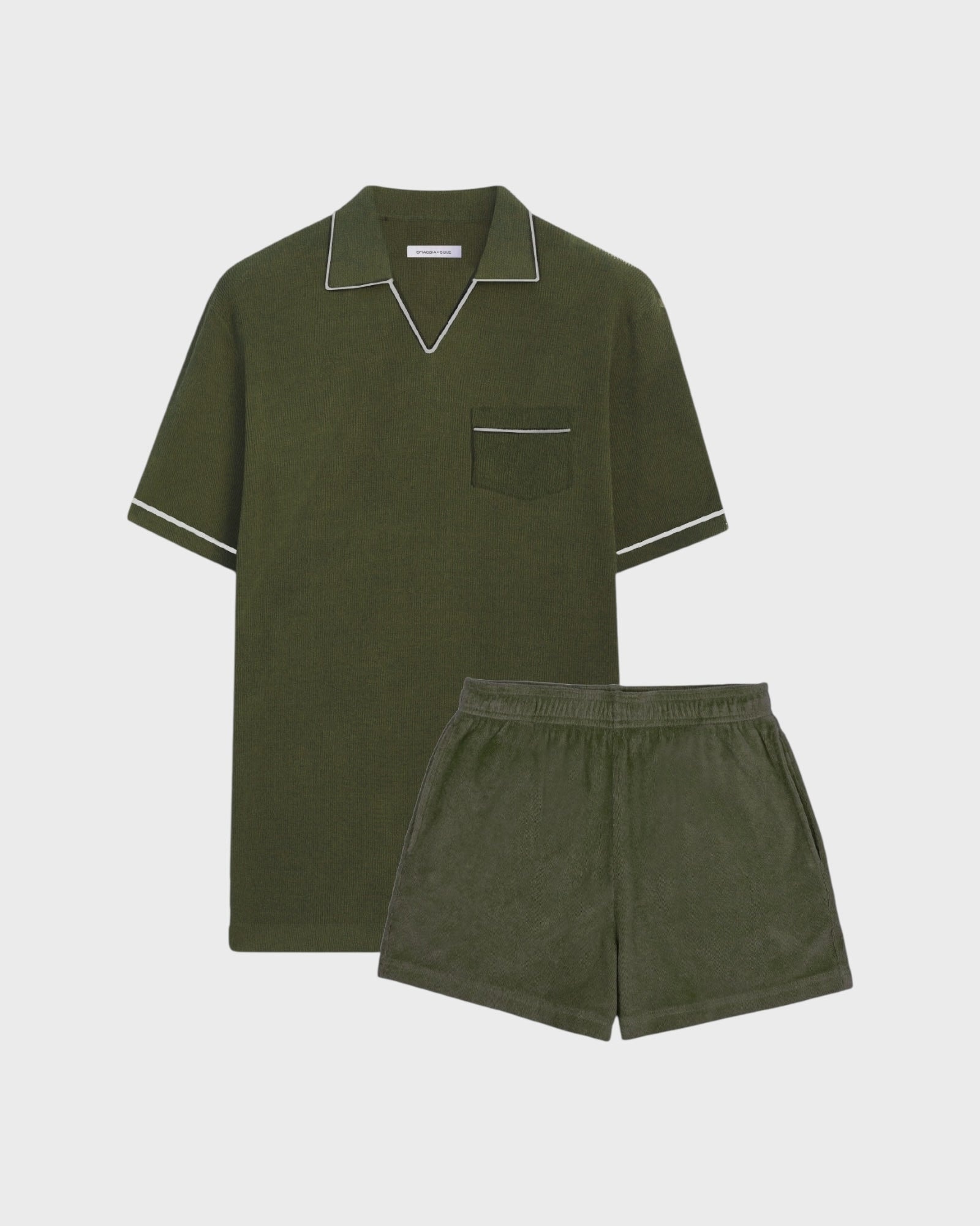 Sicilia & Venecia Set Pack - Olive Green Toweling - imagen 1