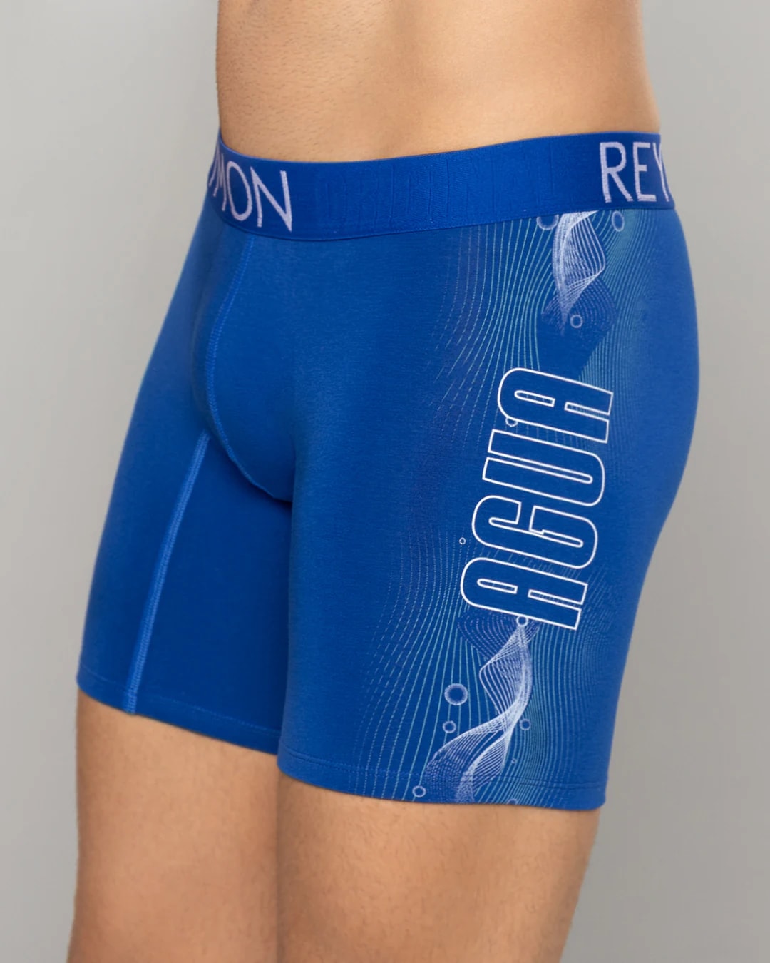 Bóxer semilargo Algodón estampado lateral Ref.3018 - imagen 1