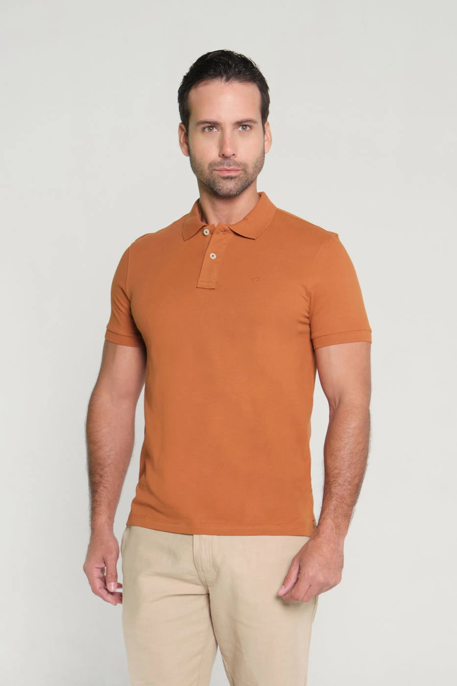 Camiseta Polo Terracota - imagen 1
