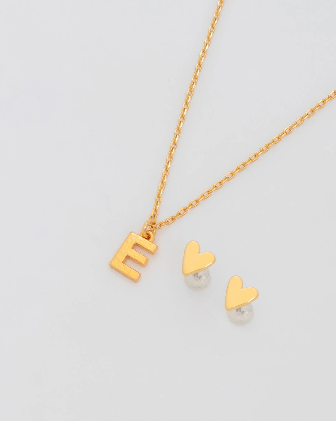 Collar Letra + Aretes - imagen 1