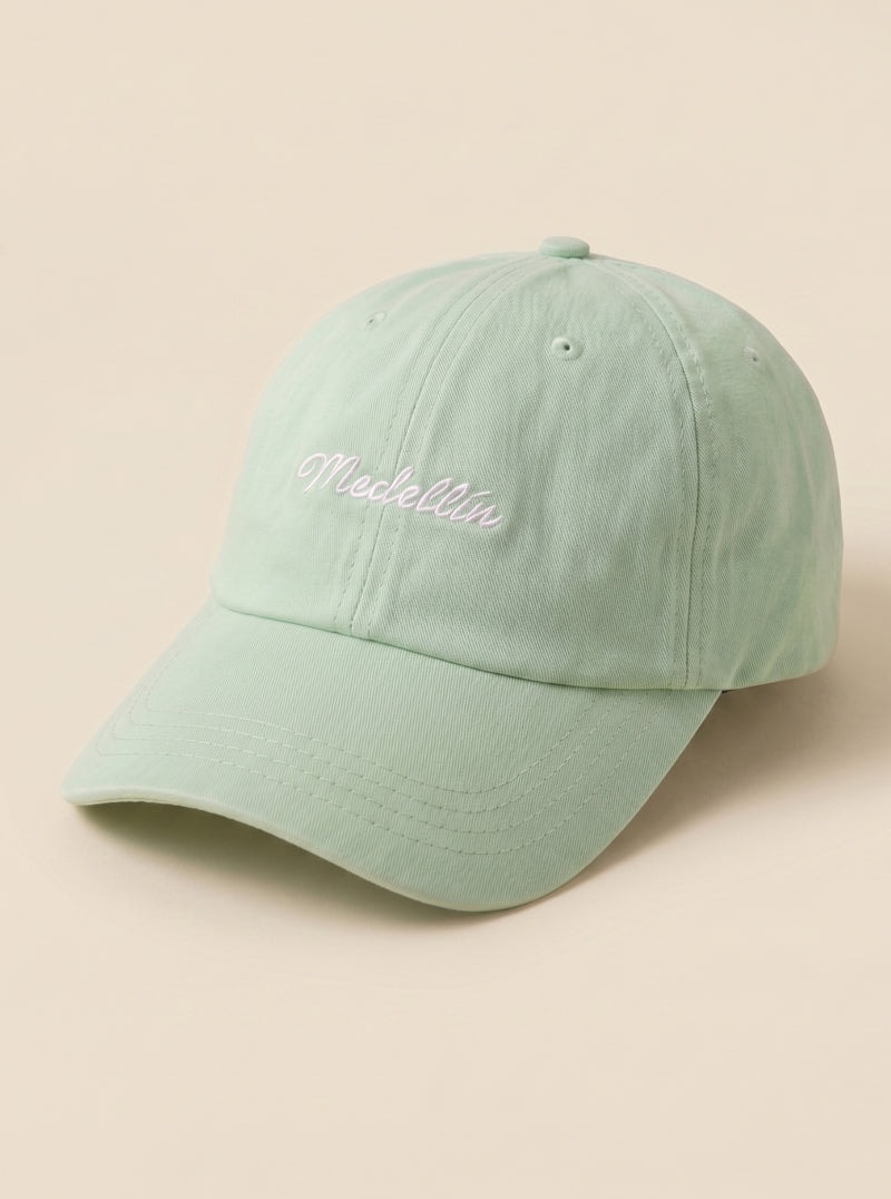 GORRA MEDELLIN VERDE VINTAGE - imagen 1