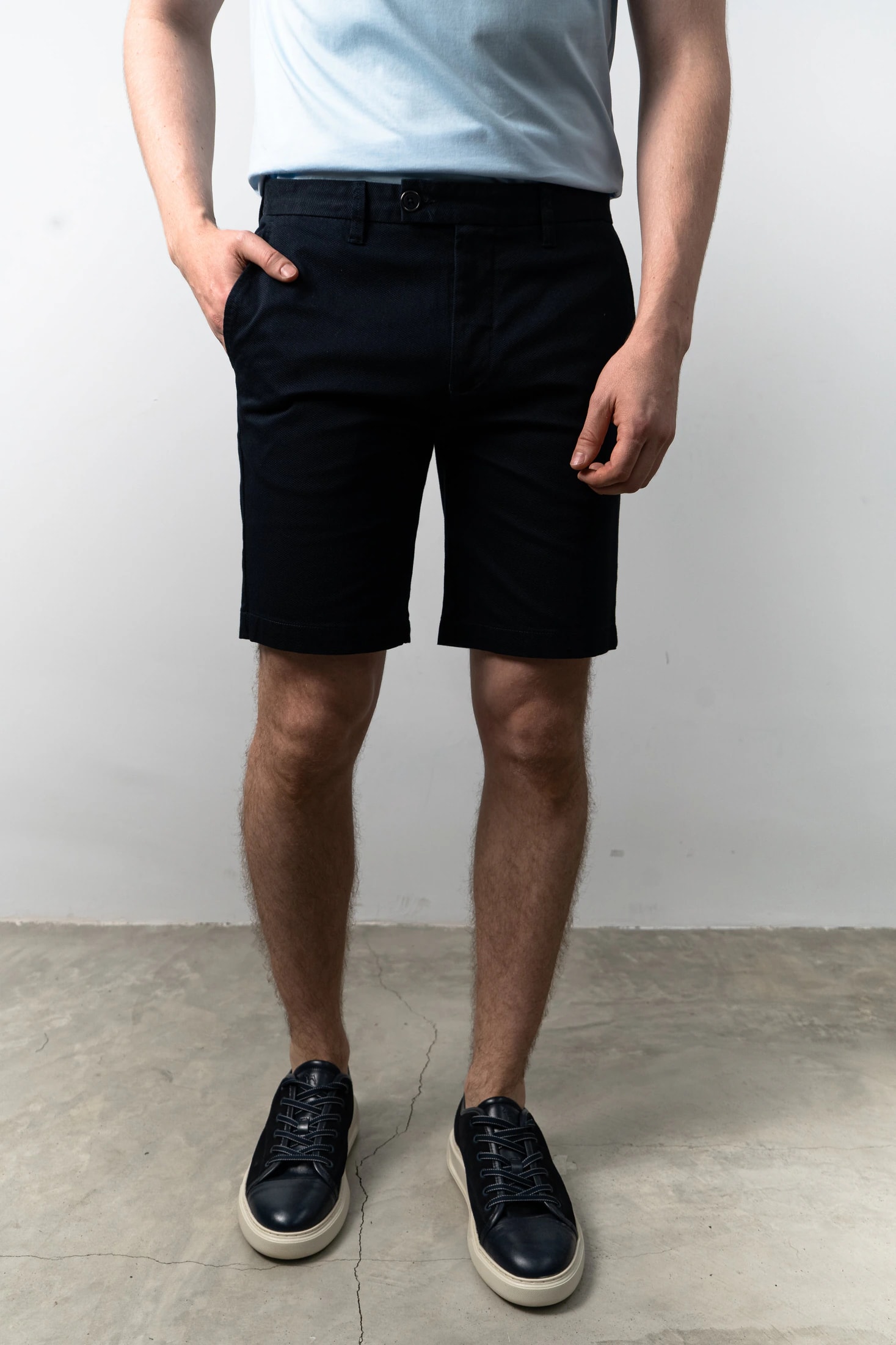 Bermuda Pique Navy - imagen 1
