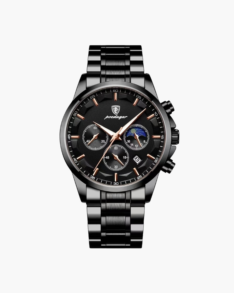 Precision Chronograph Steel Watch - imagen 1