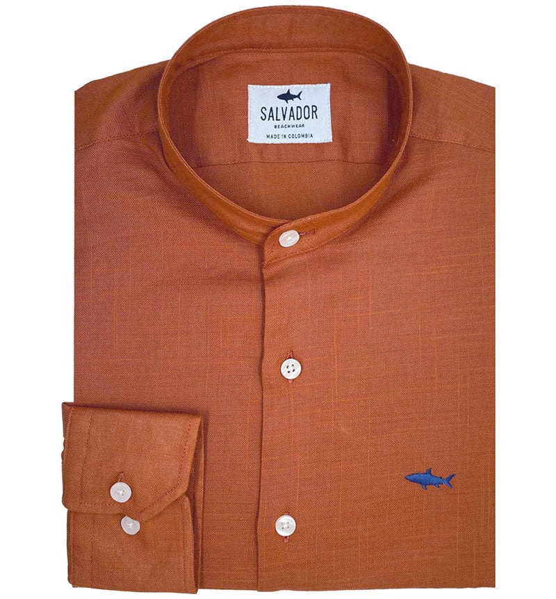 CAMISA NERU NARANJA O - imagen 1