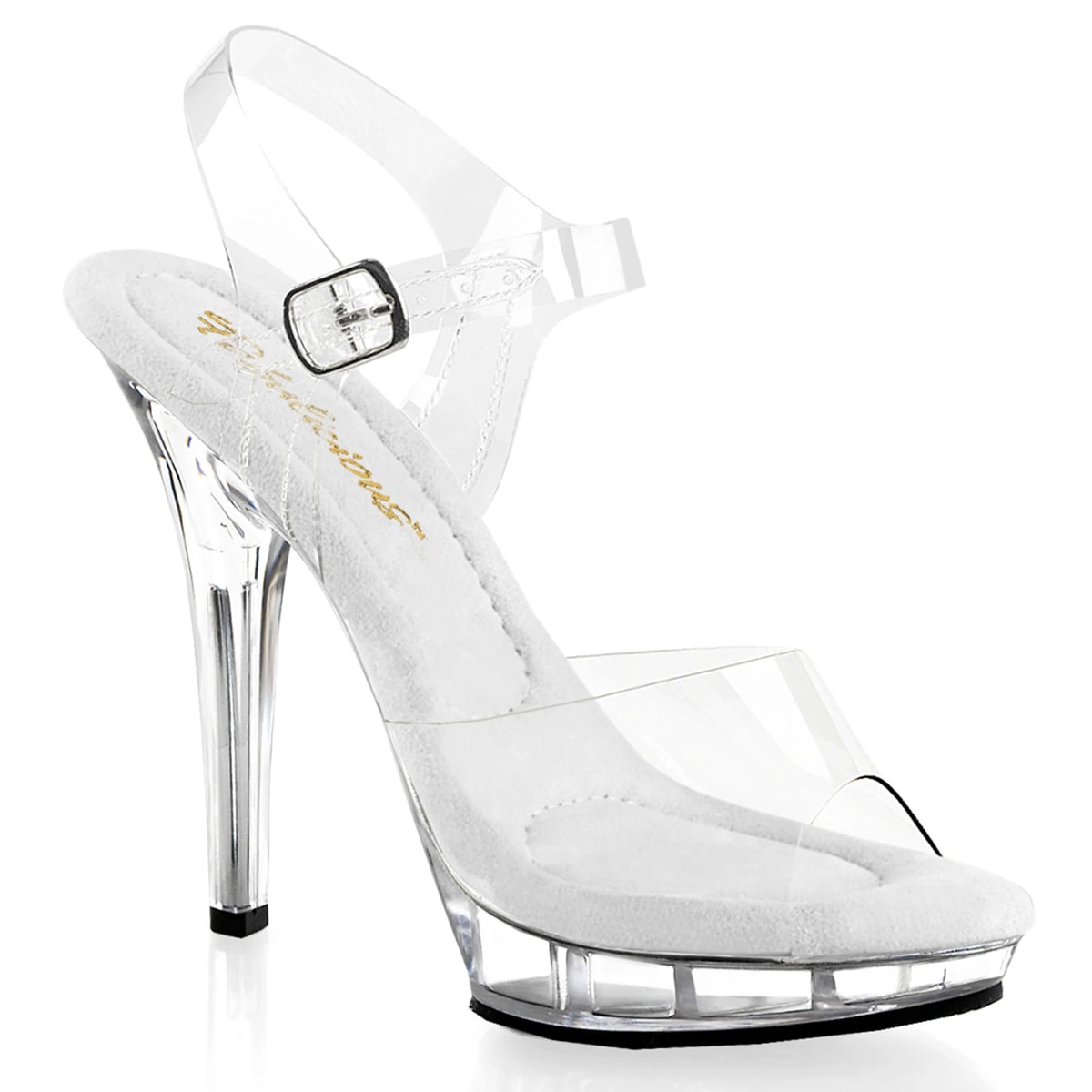 Zapatos sandalias bajo pedido Tacones Plataforma Poledance Pleaser LIP-108-C - imagen 1