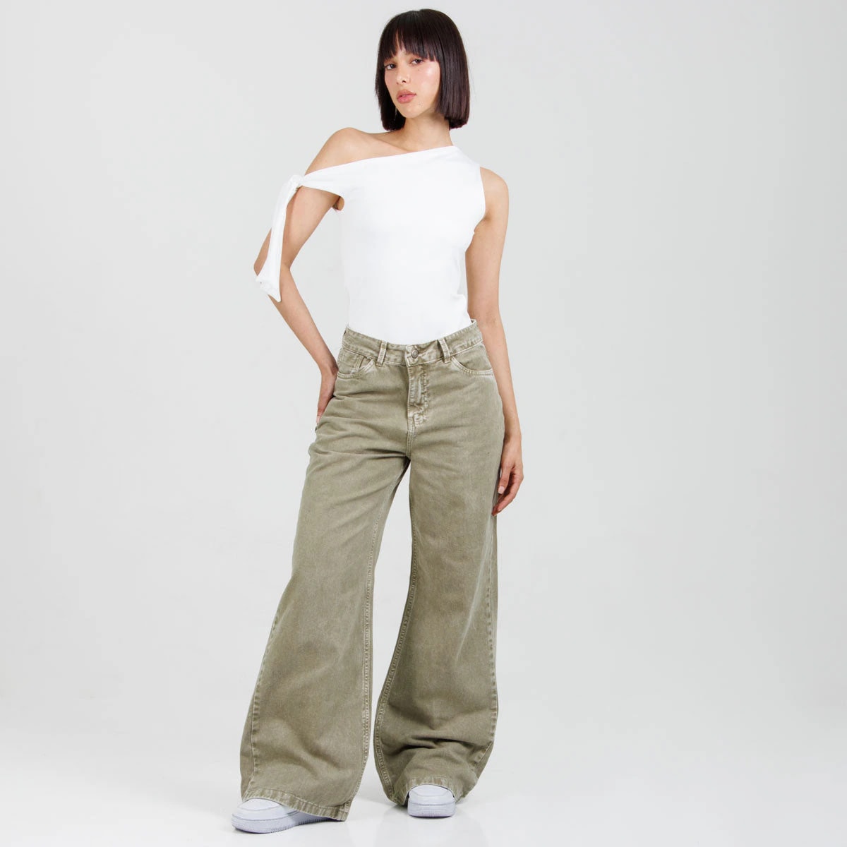 Jean Wide Leg Ax-3000  Rigido - imagen 1
