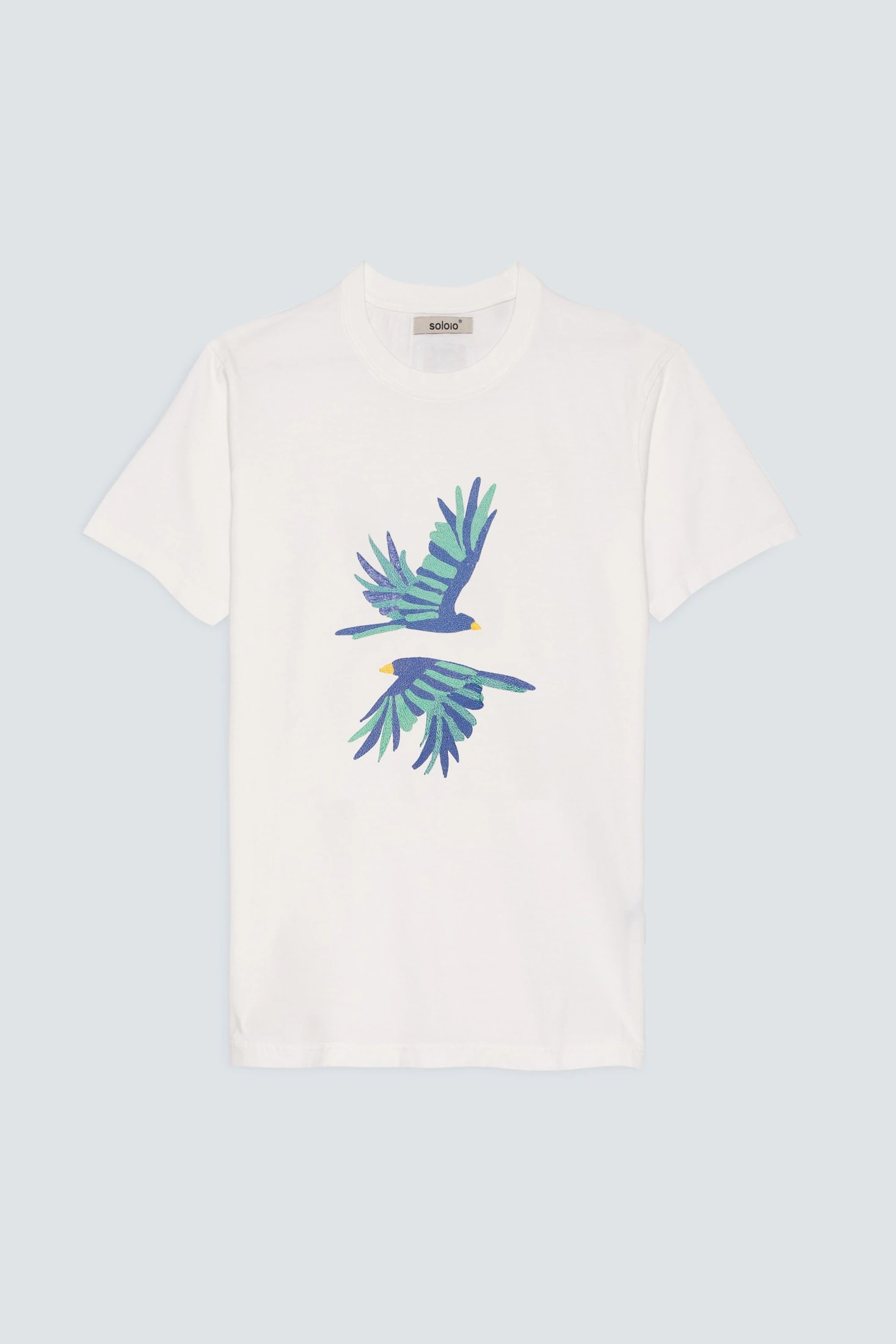 Men's cotton t-shirt blue prosperita - imagen 1