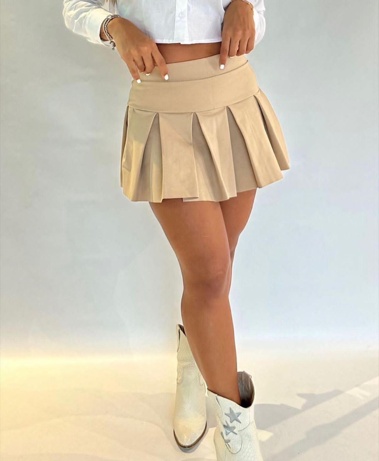 FALDA PLISADA - imagen 1