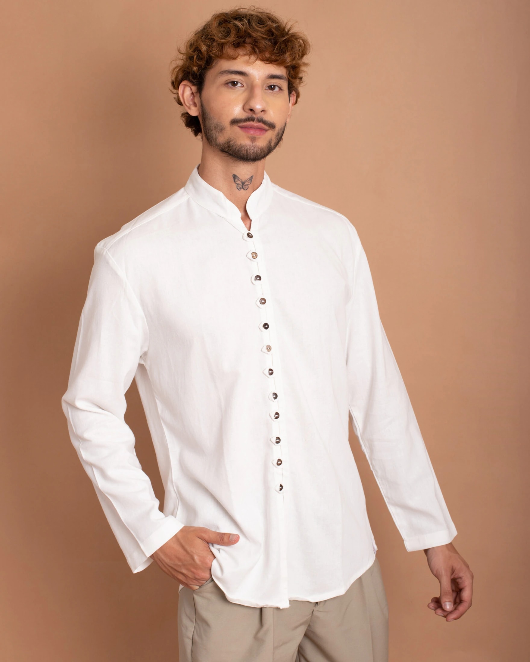 Camisa Medusa Manga Larga - imagen 1