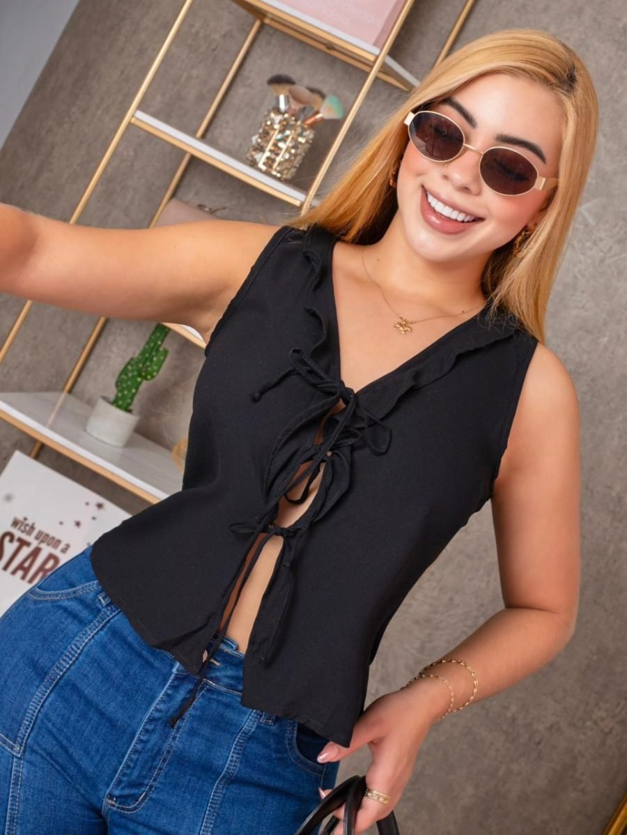 Blusa Jani (negro ) - imagen 1