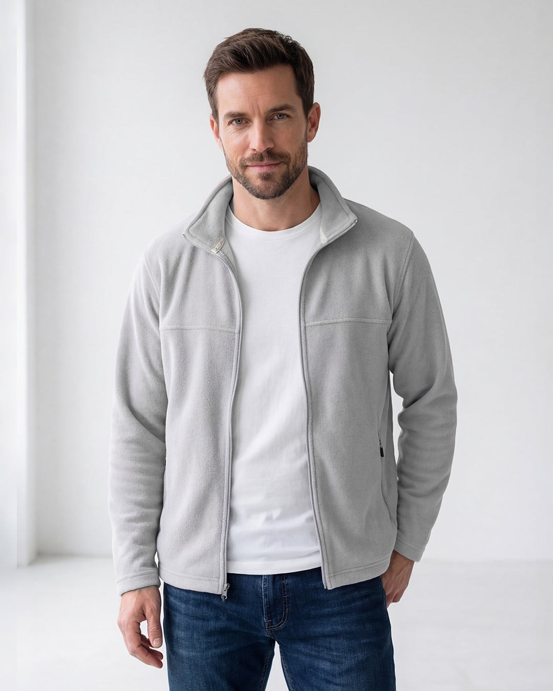 Polar FleeceFlex Hombre Gris Luna - imagen 1