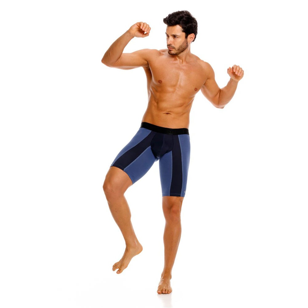 BOXER DEPORTIVO ATHLETIC LANZADOR AZUL - imagen 1
