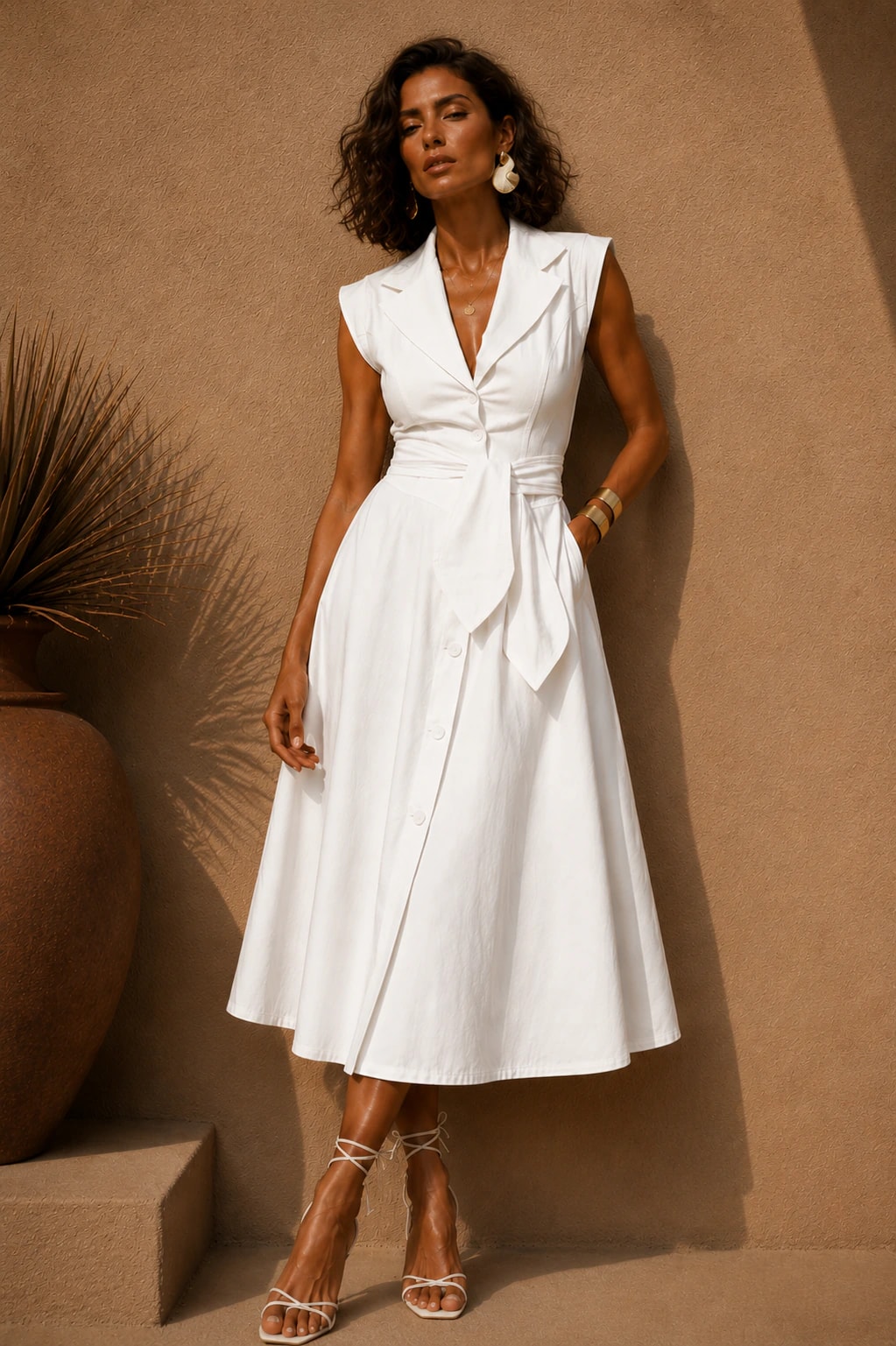 Vestido Kate  blanco - imagen 1