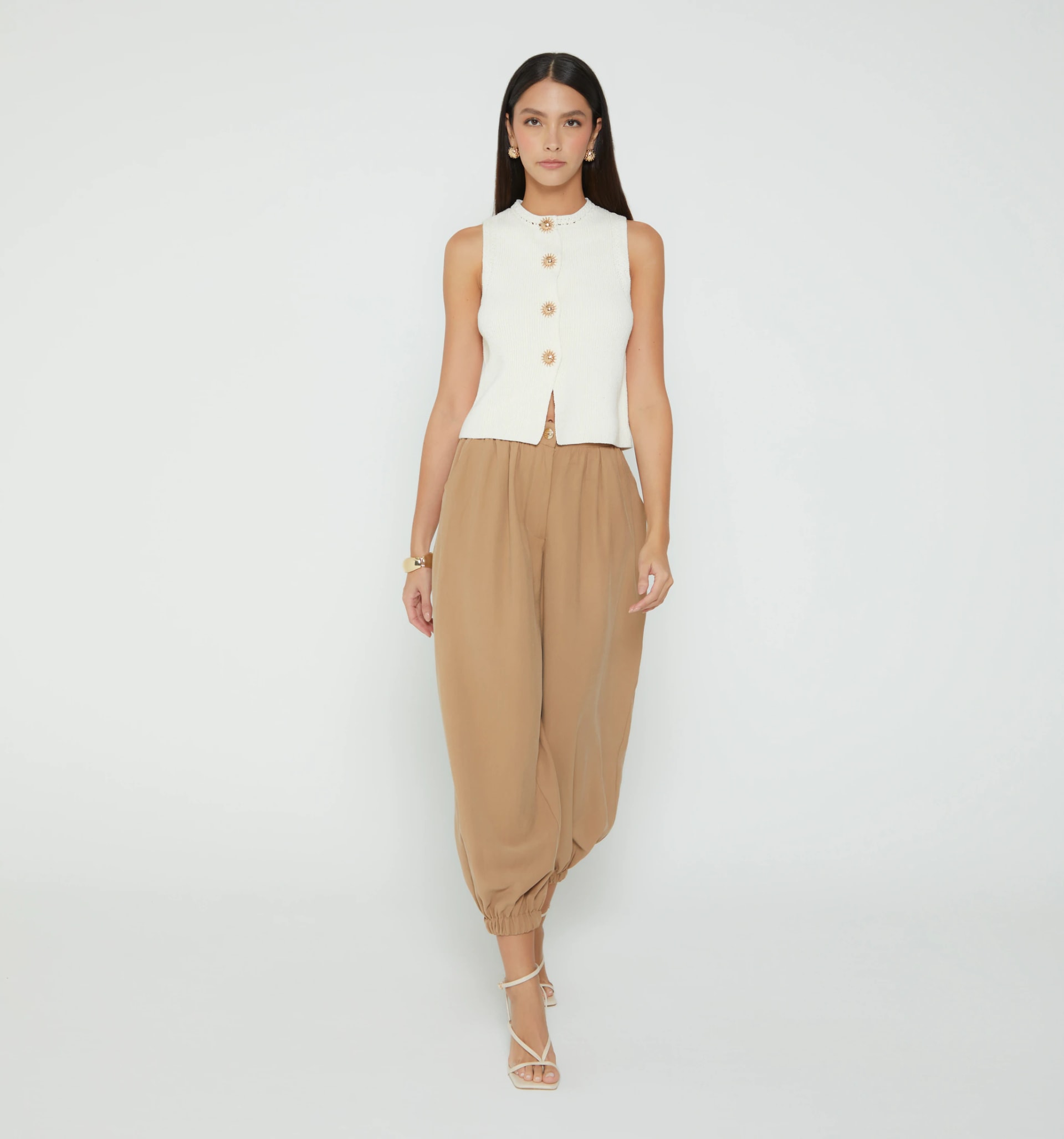 Pantalón tipo barrel - imagen 1