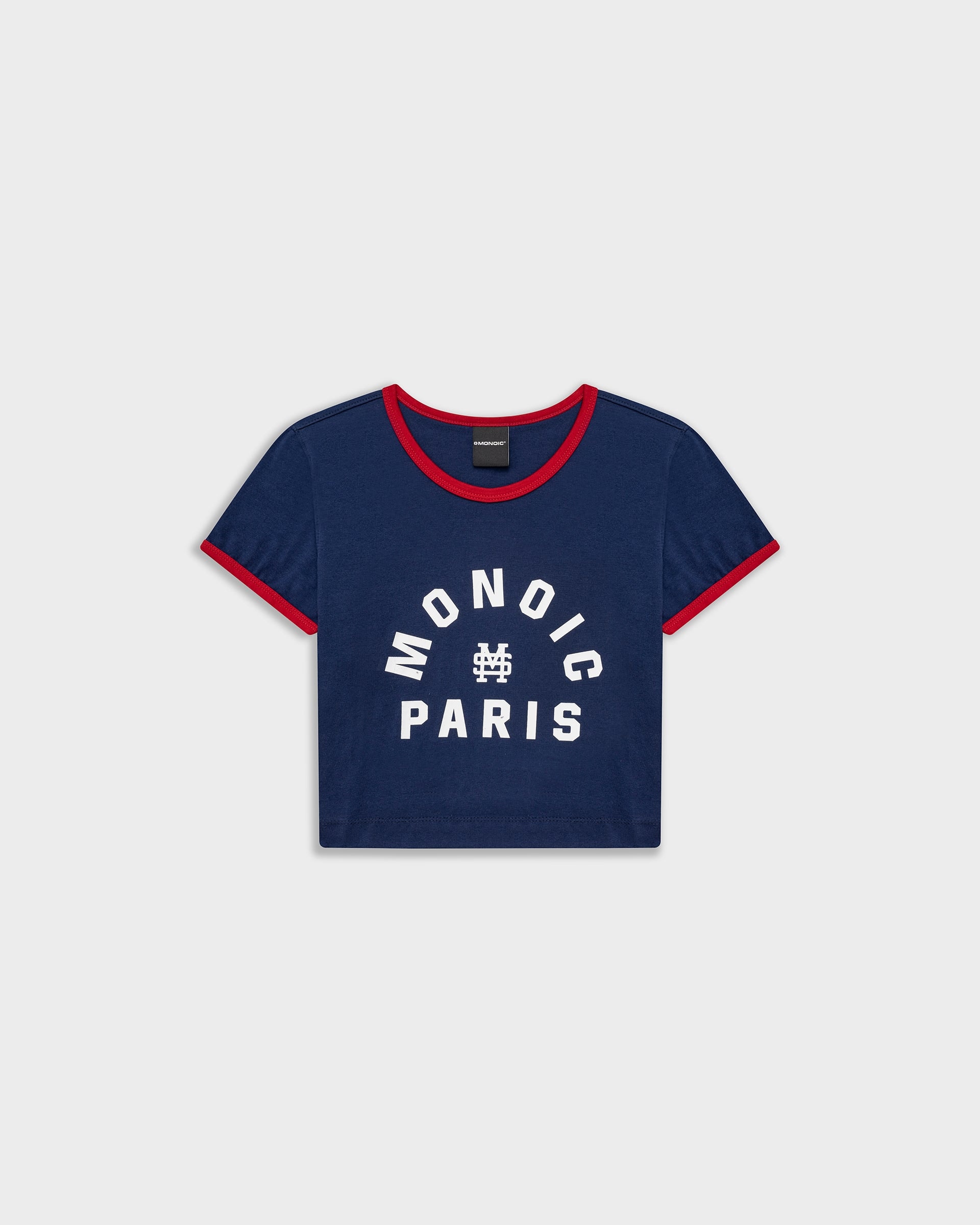 Crop Top Monoic Paris - Azul Navy y Rojo - imagen 1