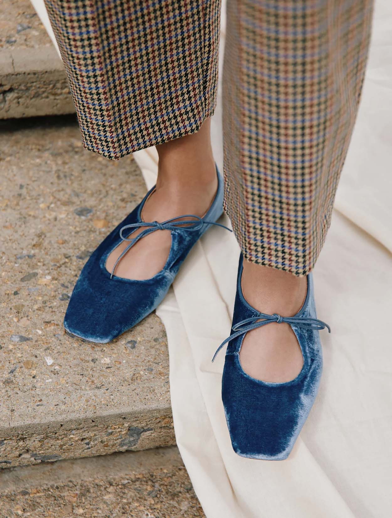 ZAPATO AMELIA TERCIOPELO - imagen 1