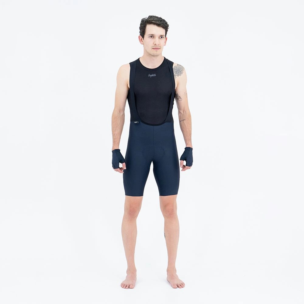 PANTALONETA CICLISMO TOSCANA 2.0 BLU PARA HOMBRE - imagen 1