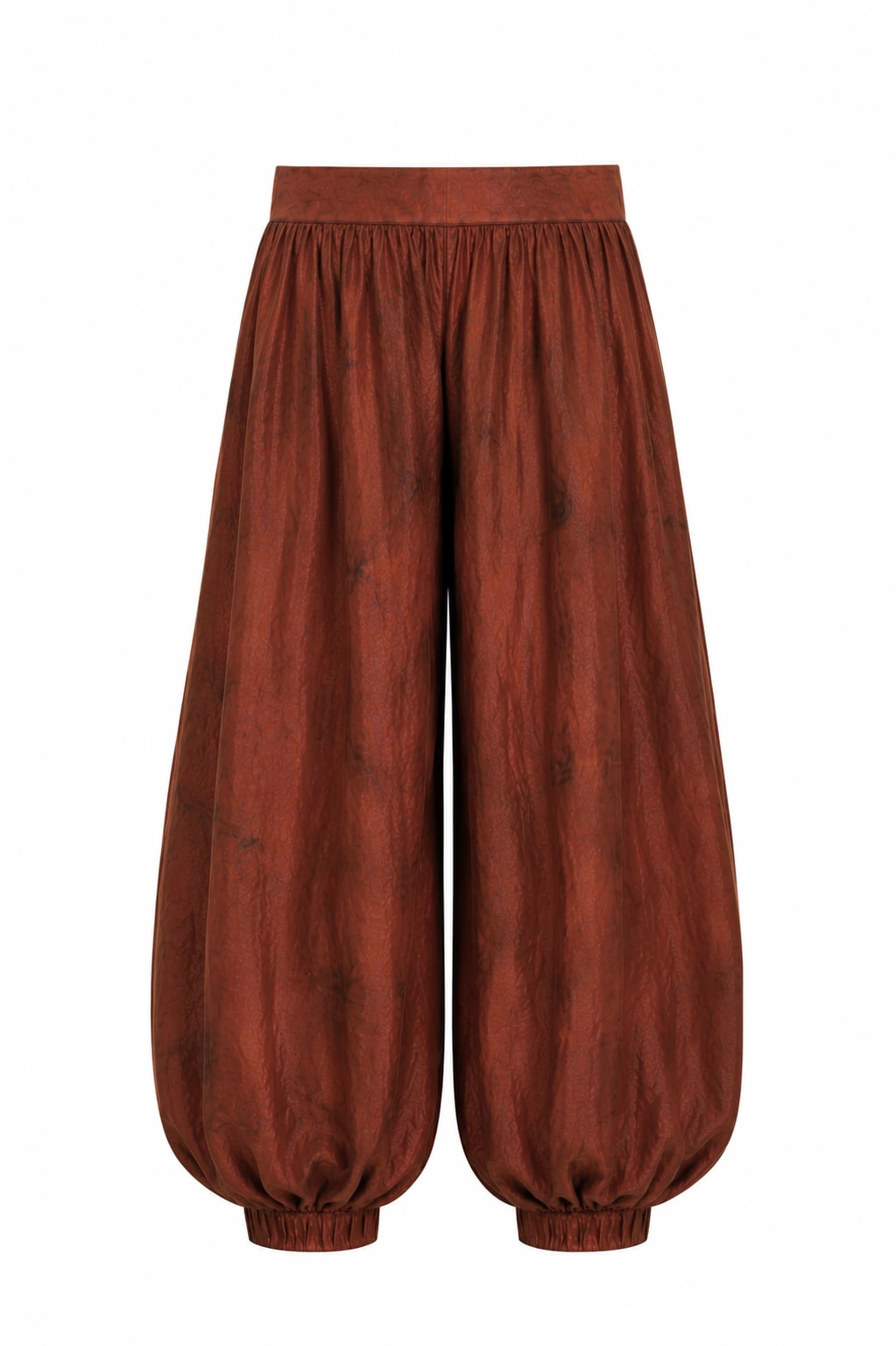 Madder Silk Dupion Balloon Pant - imagen 1