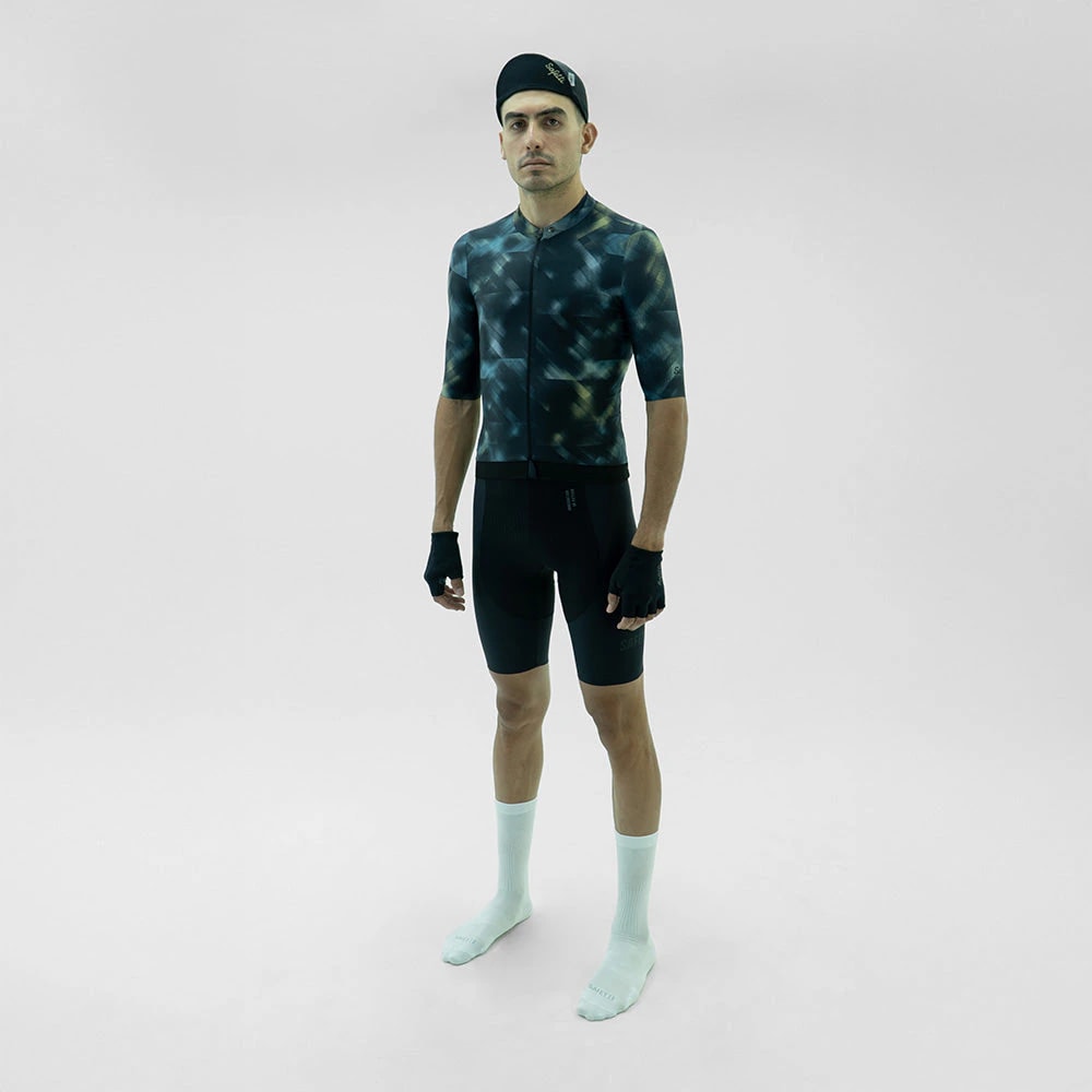 CAMISA CICLISMO MANGA CORTA STROBE NEGRO PARA HOMBRE - imagen 1
