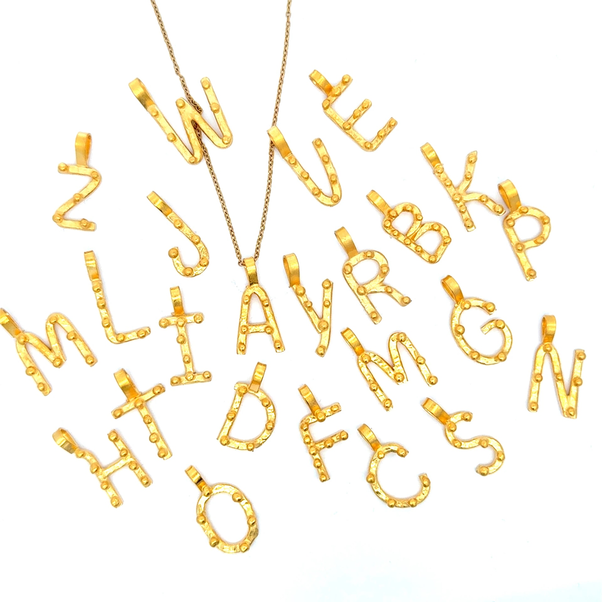 Bamba Letter Necklace - imagen 1