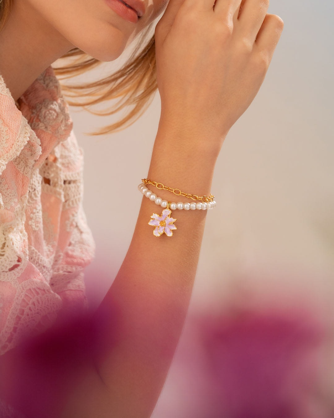 Pulsera Flor - imagen 1