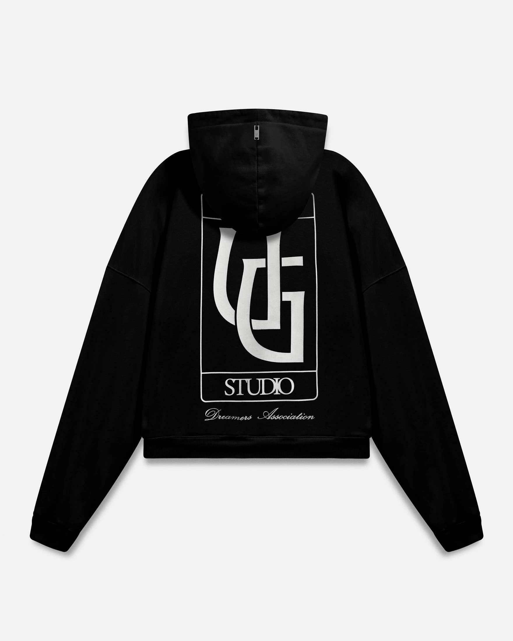 Line UG Frame Boxy Fit Hoodie Black - imagen 1