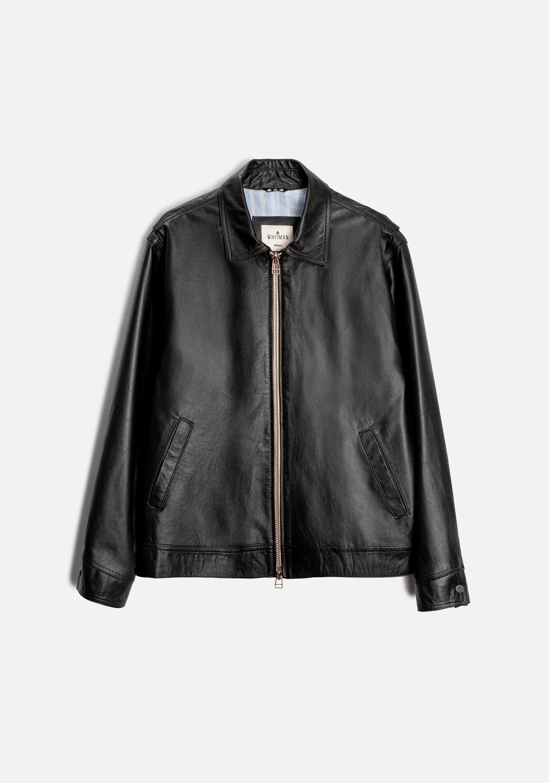 Chaqueta H Pilot Cuero Negro - imagen 1