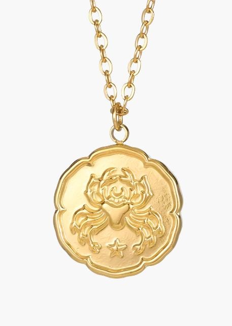 Zodiac Sign Necklace - Gold - imagen 1