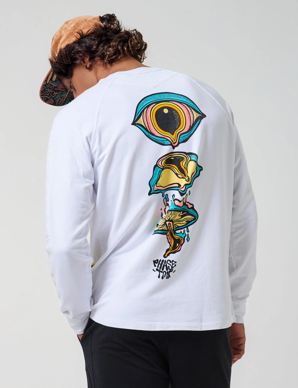 Camibuso manga ranglan Estados crudo Hombre - imagen 1