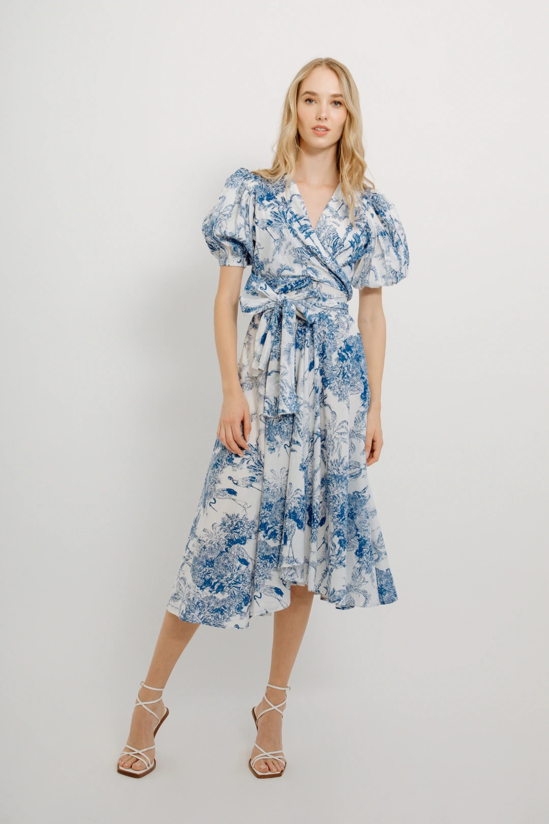 Monica Dress Blue - imagen 1