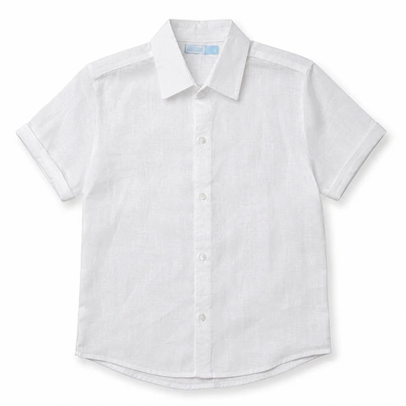 CAMISA MC LINO LISA NINO - imagen 1