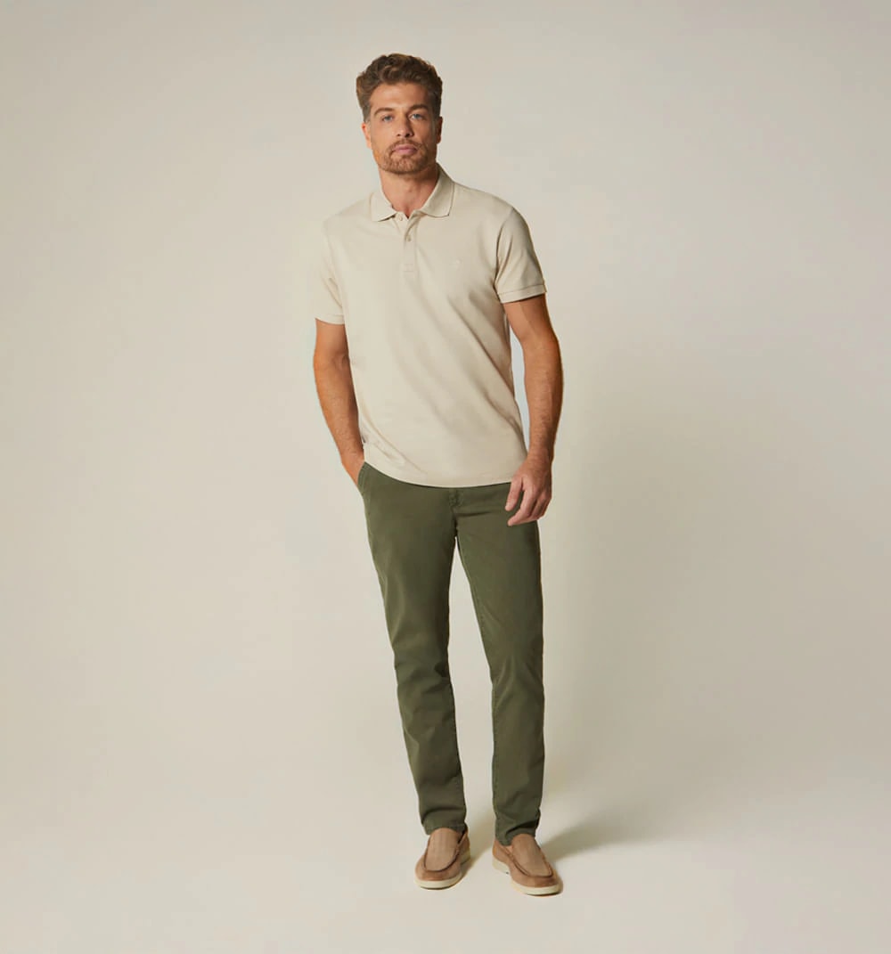 Pantalón para hombre con resorte en pretina - imagen 1