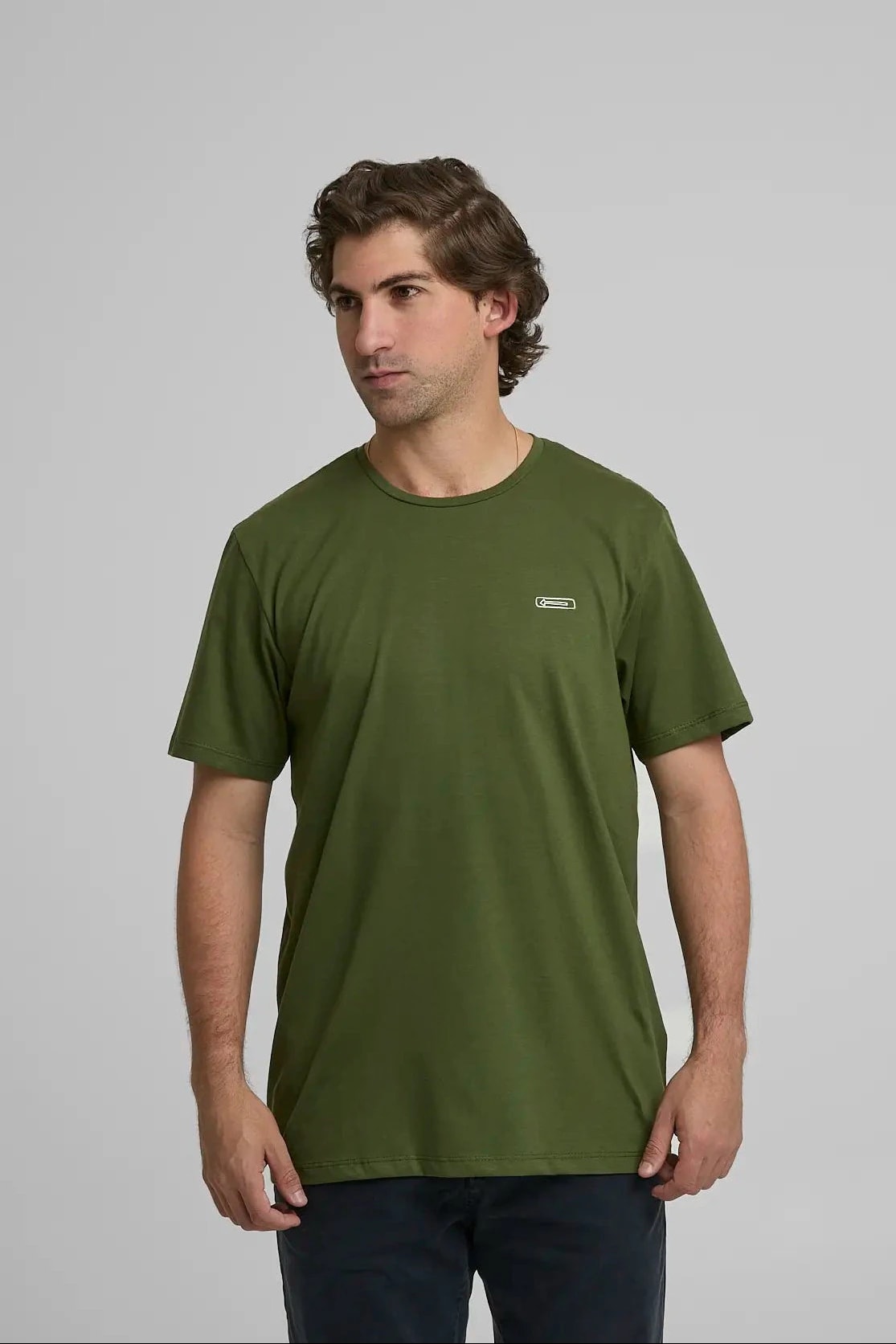Camiseta Mirar dos Veces Verde - imagen 1