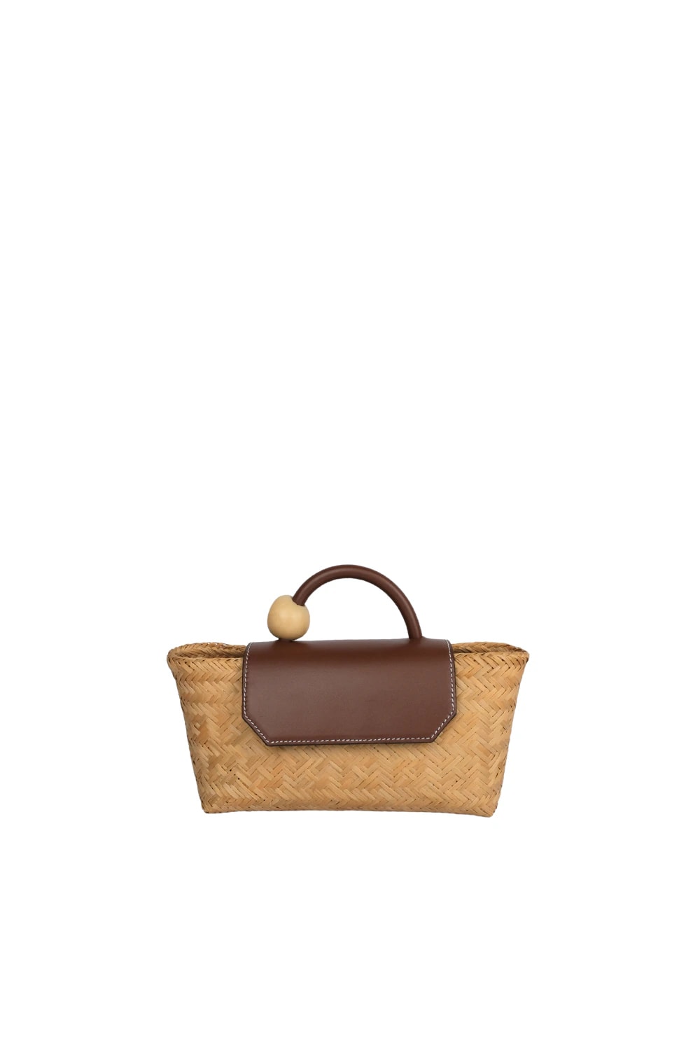 CARI MINI BASKET - NAPA CUOIO - imagen 1