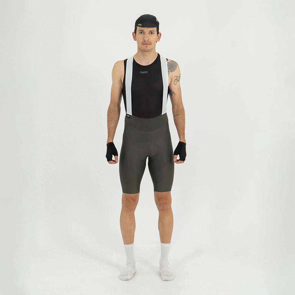 PANTALONETA CICLISMO GIRONA COLORS GRIS 2.0 PARA HOMBRE - imagen 1