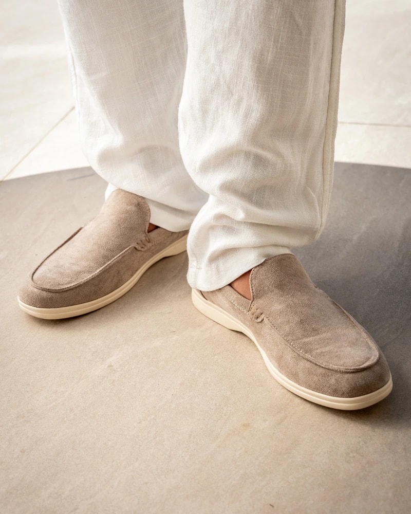Old Money Suede Loafers - imagen 1