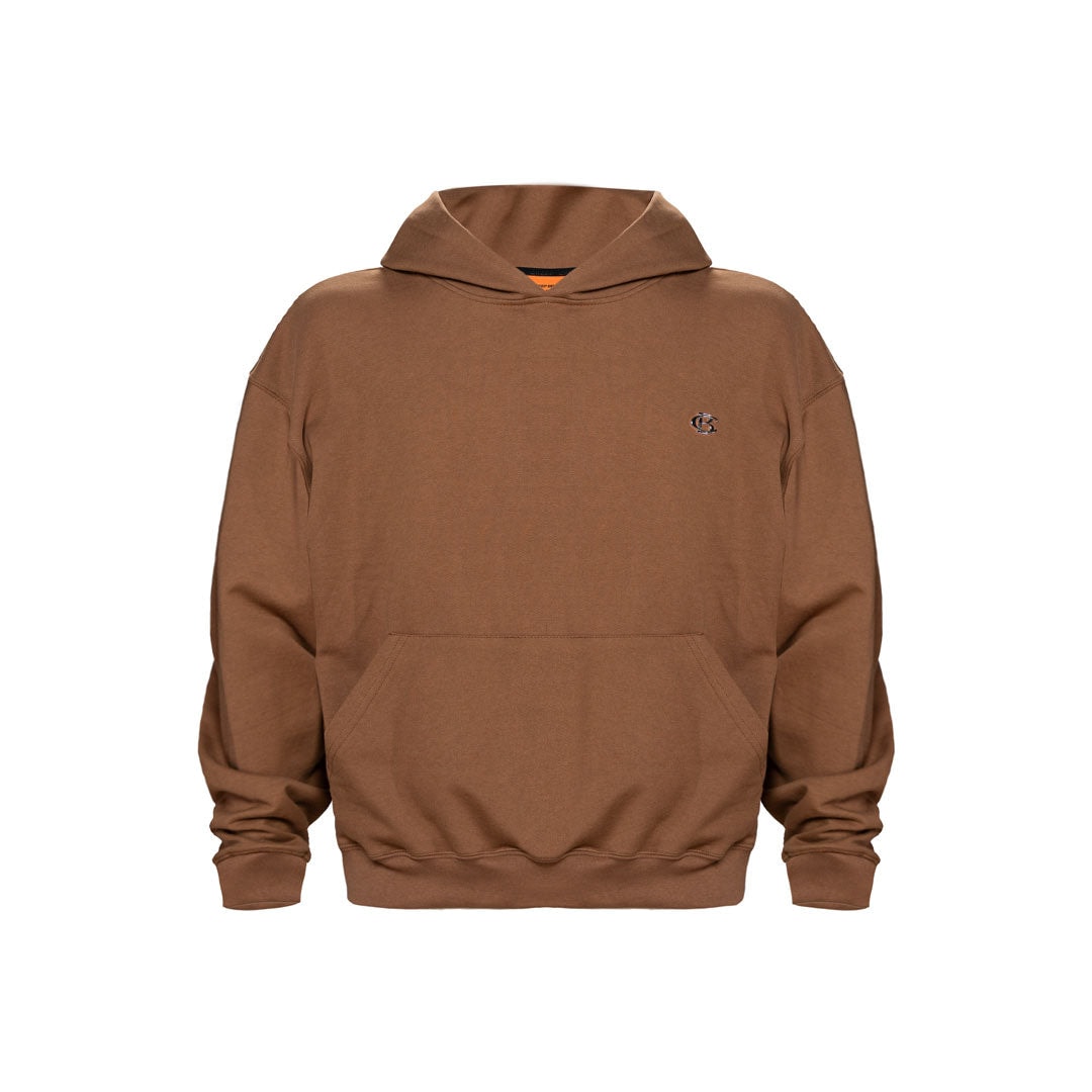 Buzo Hoodie Oversize Chocolate | Basics Chrome - imagen 1
