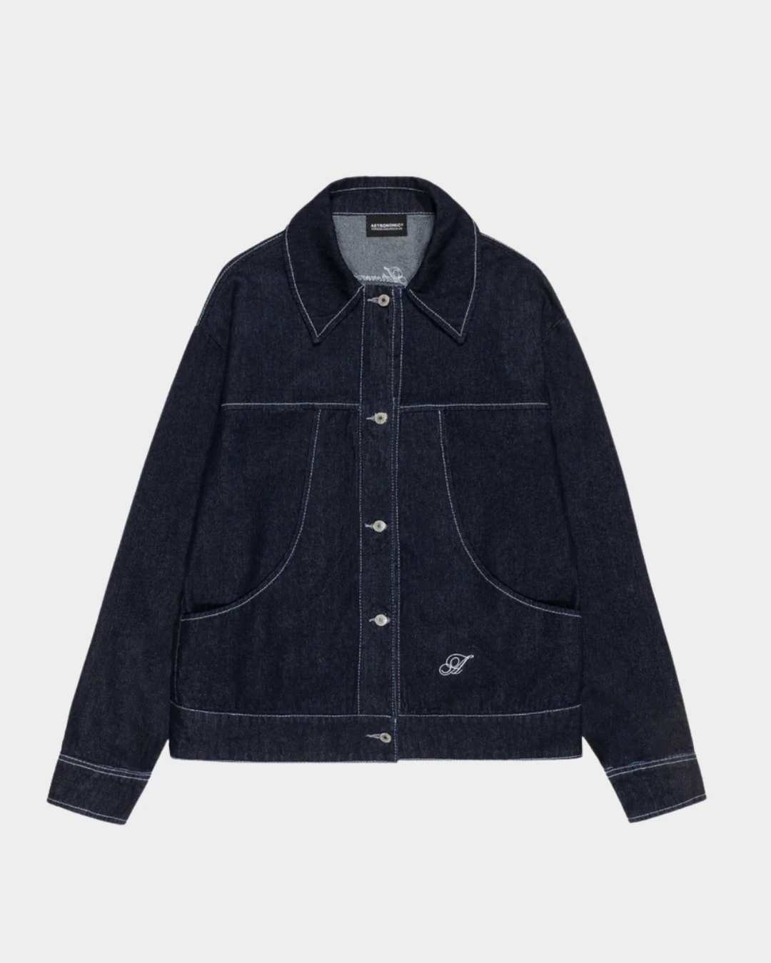 CHAQUETA DENIM - AZUL RAW - imagen 1