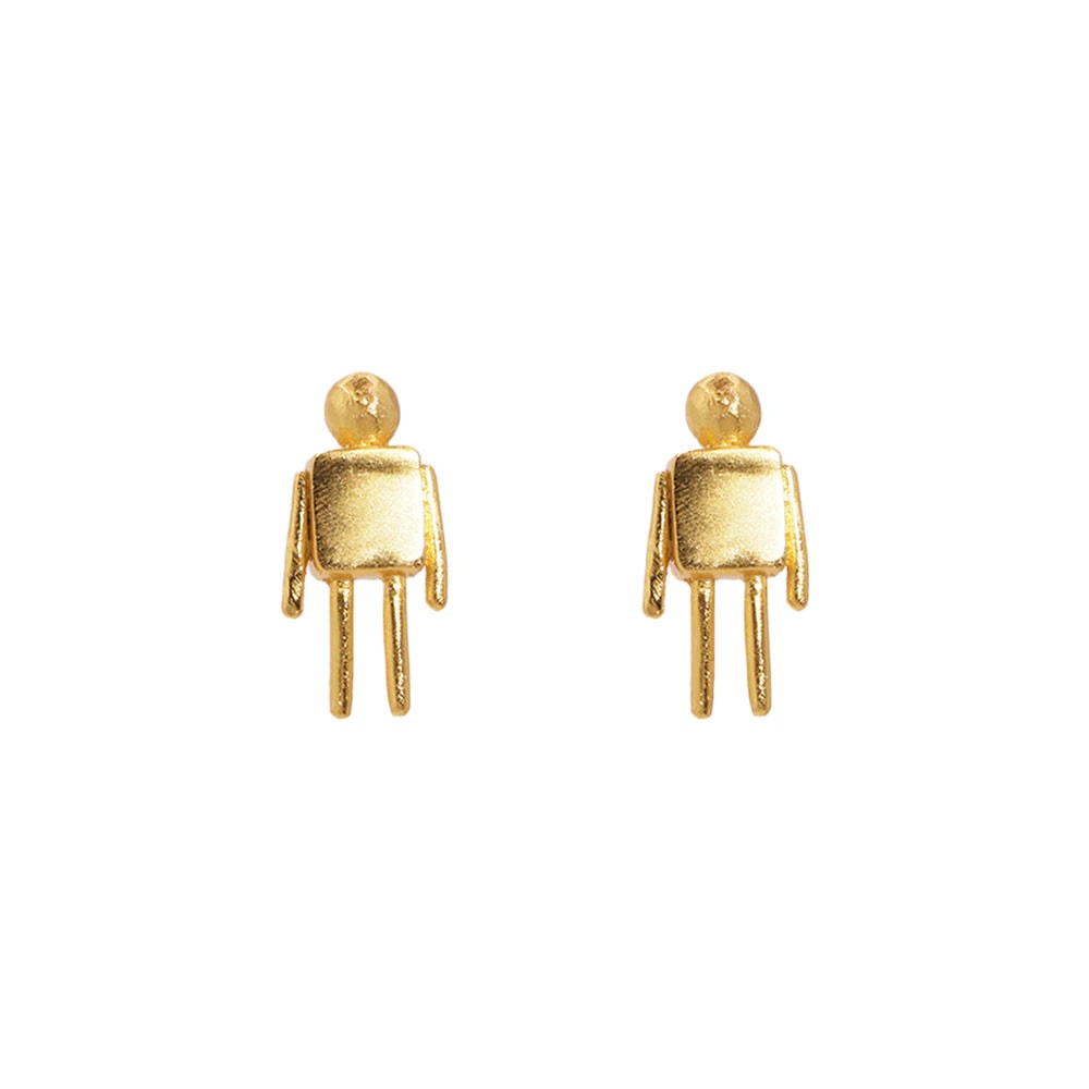 Aretes Robot Mini - imagen 1