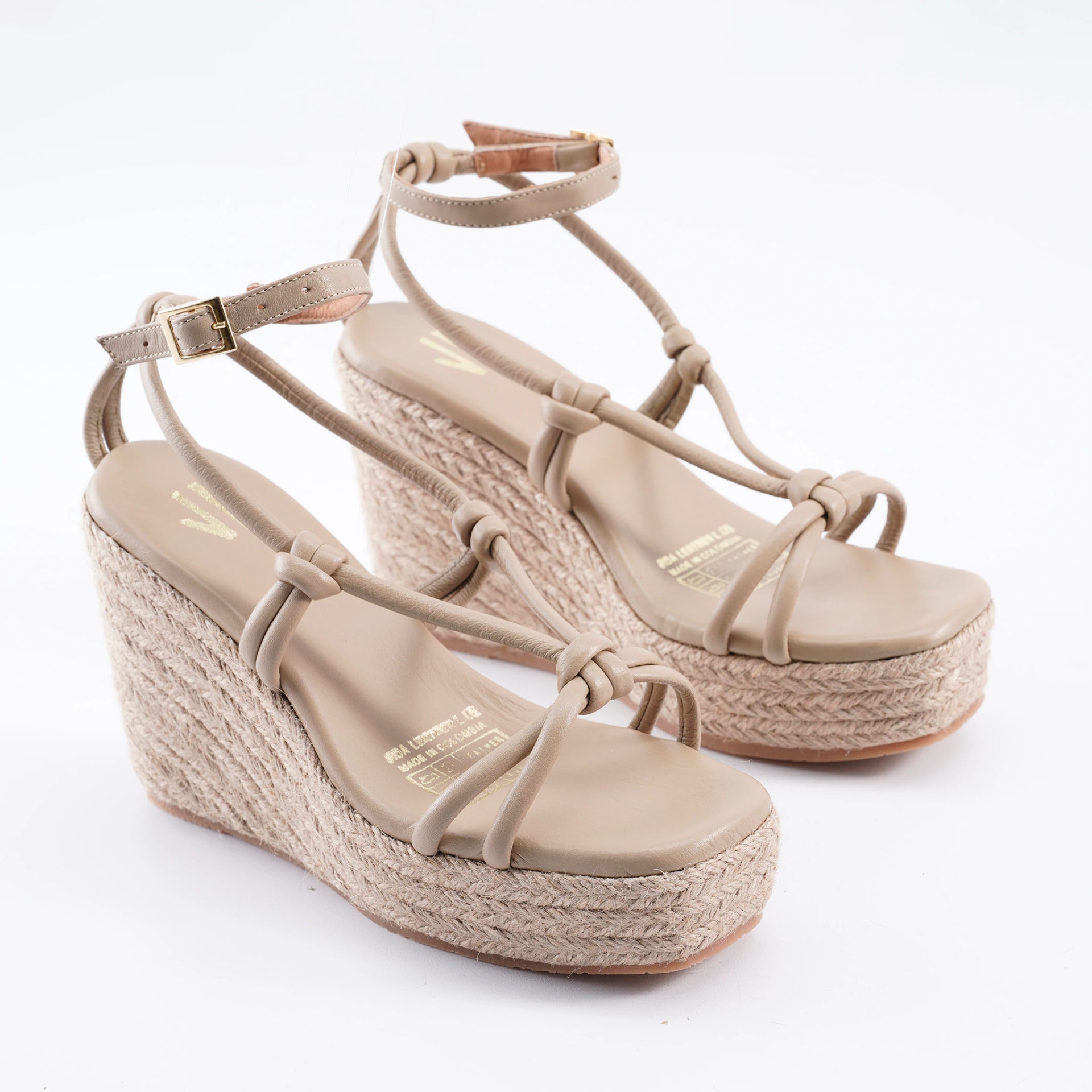 Silvia Cobos Louise Wedges Beige - imagen 1