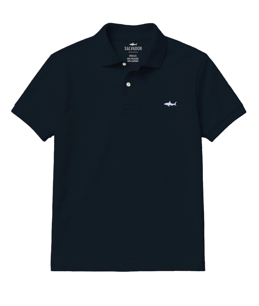 CAMISETA POLO AZUL OSCURA - imagen 1
