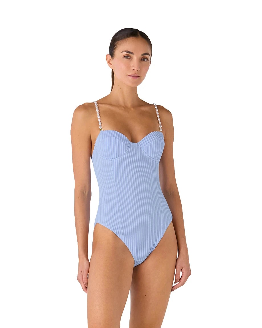 Vestido de Baño Entero Mare Shell Sky - imagen 1