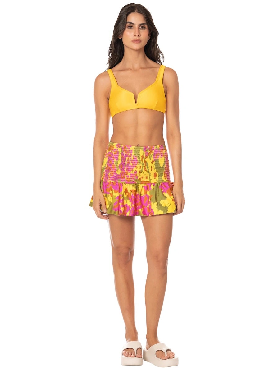 Maaji Cheetah Sun Lorena Short Skirt - imagen 1