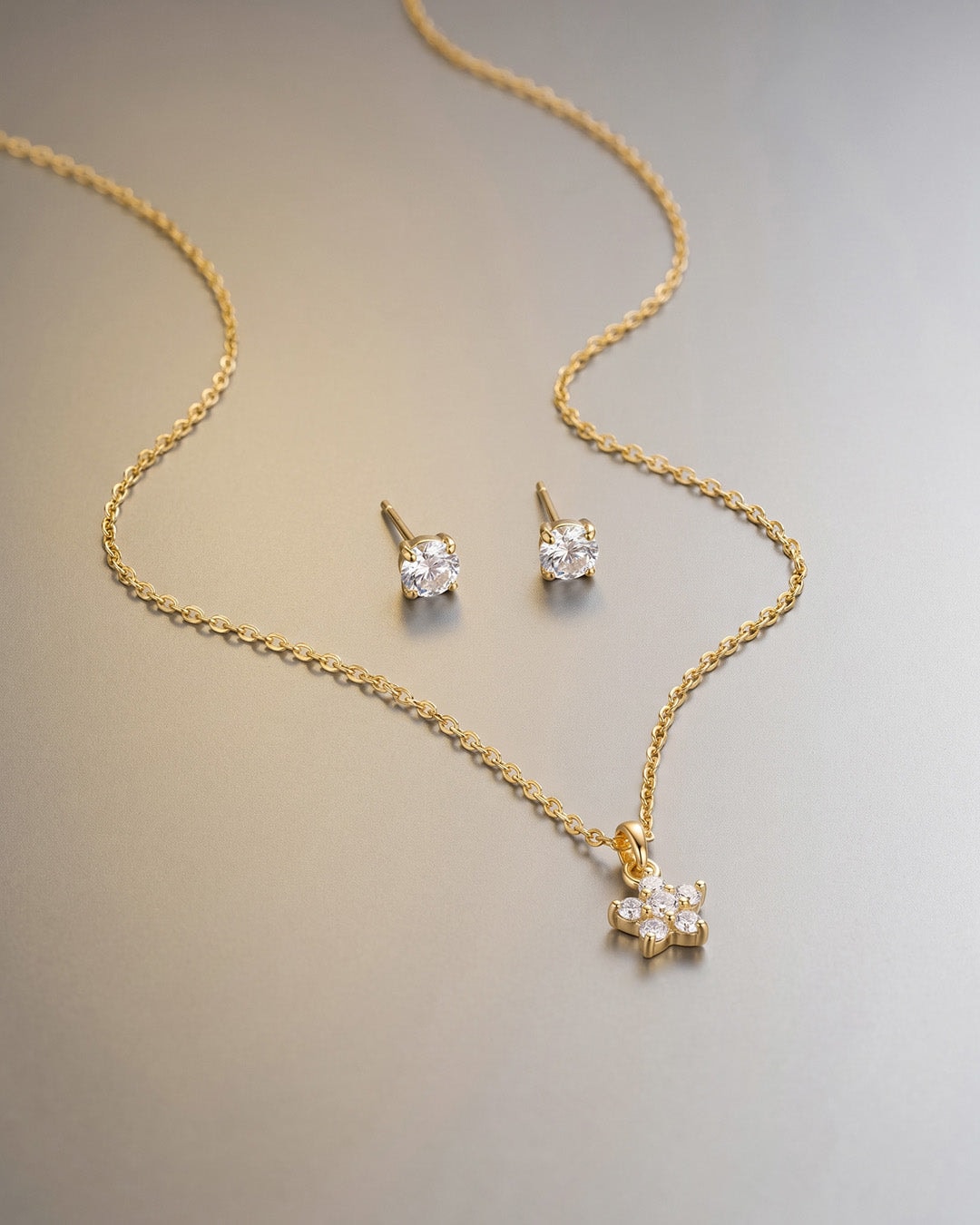 Collar Flor Mini Circones - imagen 1