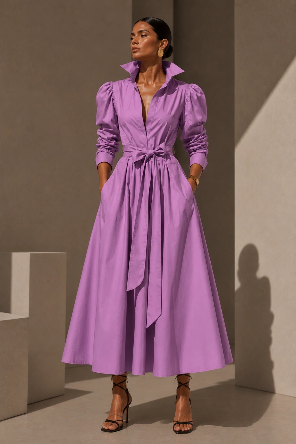 Vestido Miranda lila - imagen 1