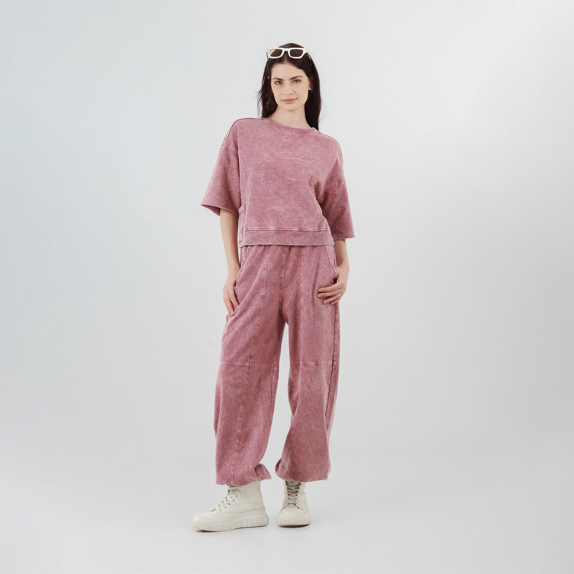 Pantalón jogger Tye Dye con pretina elástica - imagen 1
