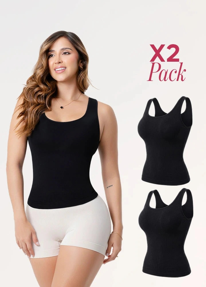 Camisilla de Control Pack x2: Moldeo y Control Abdominal | Salome 7004 - imagen 1