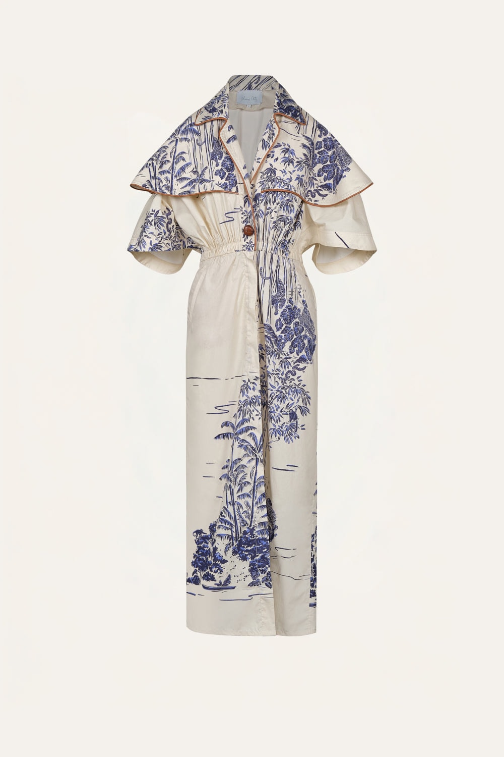 Paper Flower Trenchcoat - imagen 1