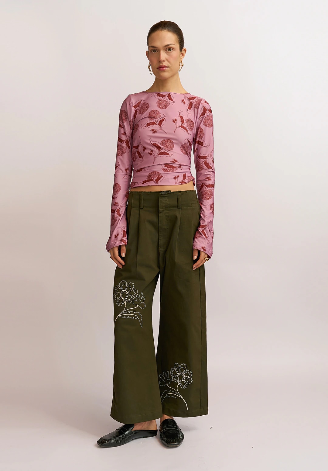 Pantalón Botánica Oliva - imagen 1